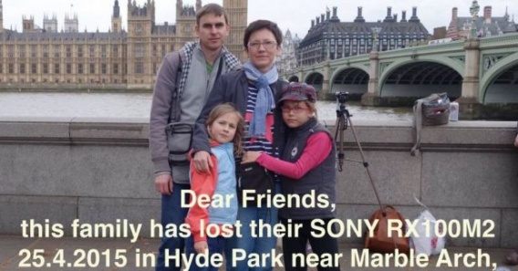 Brytyjka odnalazła zgubiony przez polską rodzinę aparat i zrobiła wszystko, by do nich wrócił