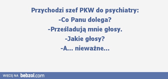 Szef PKW u psychiatry