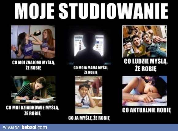 Moje studiowanie