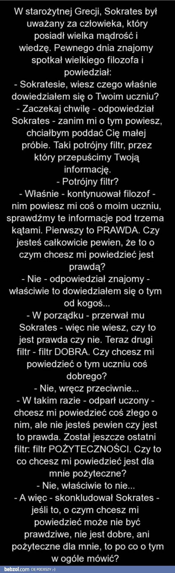 To wiele wyjaśnia