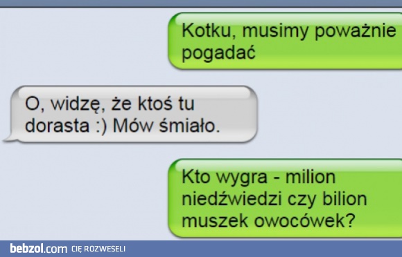 Musimy poważnie pogadać