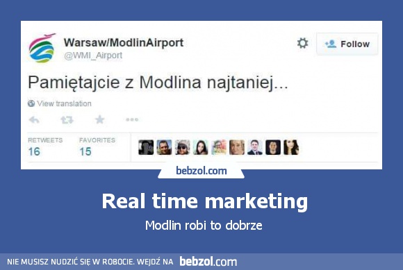 Real time marketing