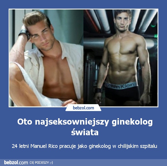 Oto najseksowniejszy ginekolog świata