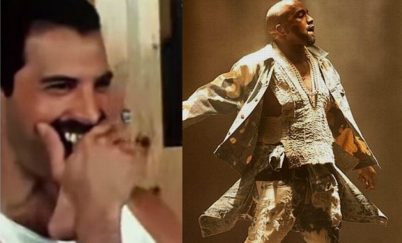 Kanye West vs. Freddie Mercury. Ten filmik robi furorę w sieci!