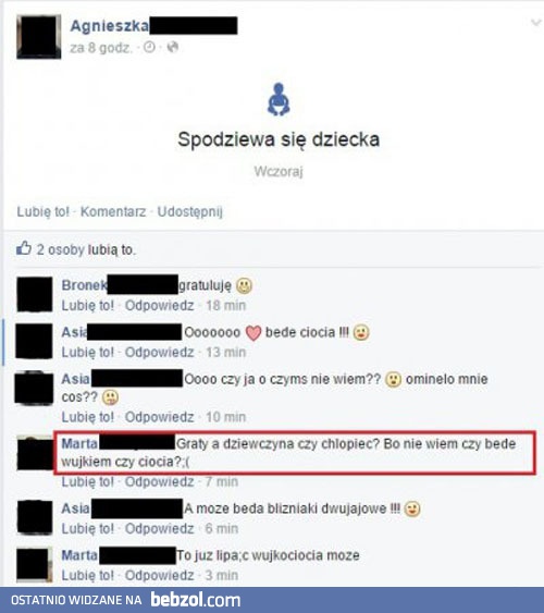 Wujek czy ciocia?