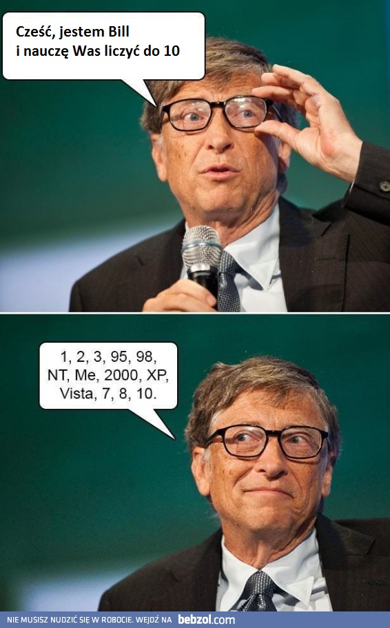 Bill Gates uczy nas liczyć