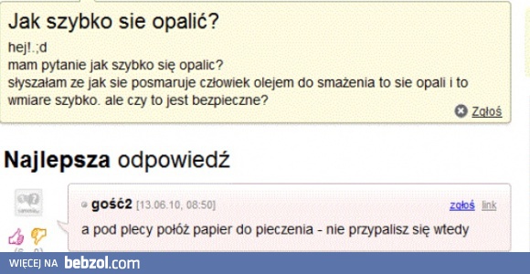 Jak się szybko opalić