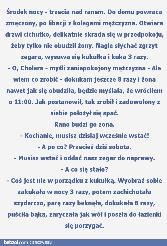 Środek nocy - trzecia nad ranem