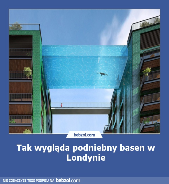 Tak wygląda podniebny basen w Londynie