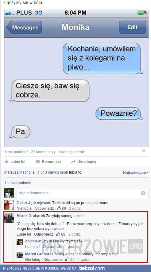 W miarę długo wytrzymał