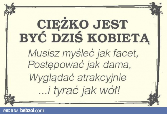 Cięzko jest