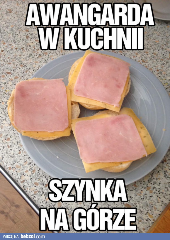 Awangarda w kuchni