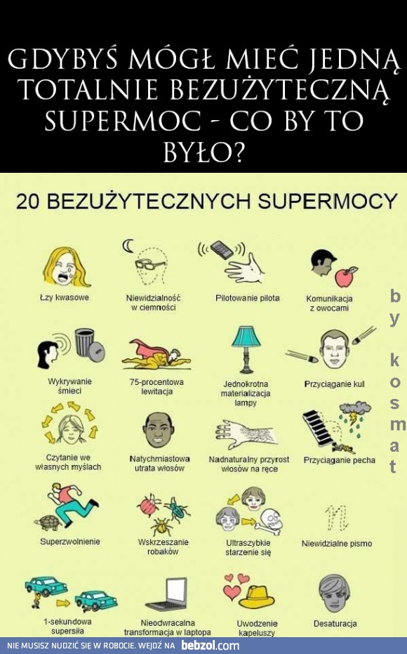 Bezużyteczne supermoce