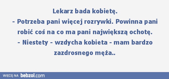 Lekarz bada kobietę