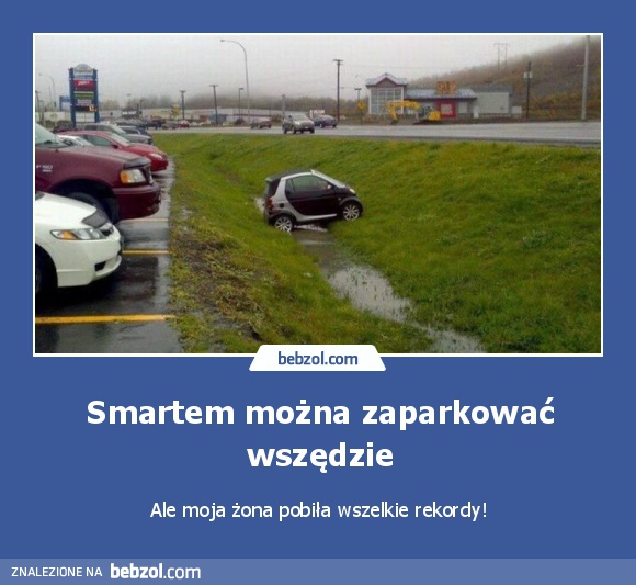 Smartem można zaparkować wszędzie