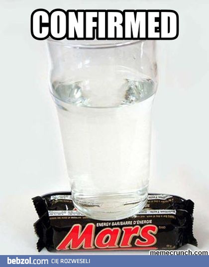 Woda na Marsie. Potwierdzono.