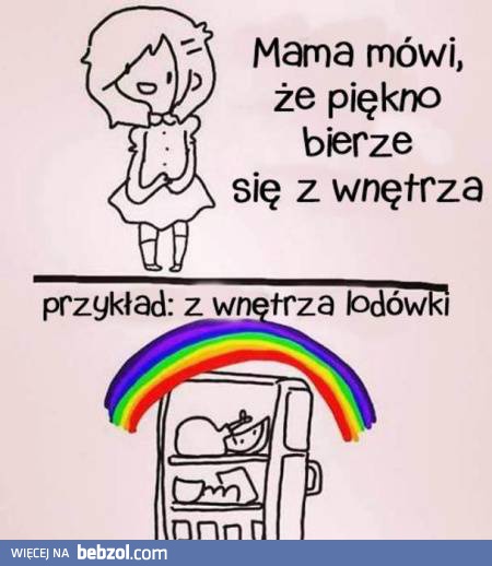 Piękno bierze się z wnętrza