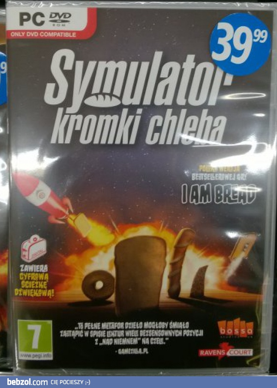 Symulator kromki chleba