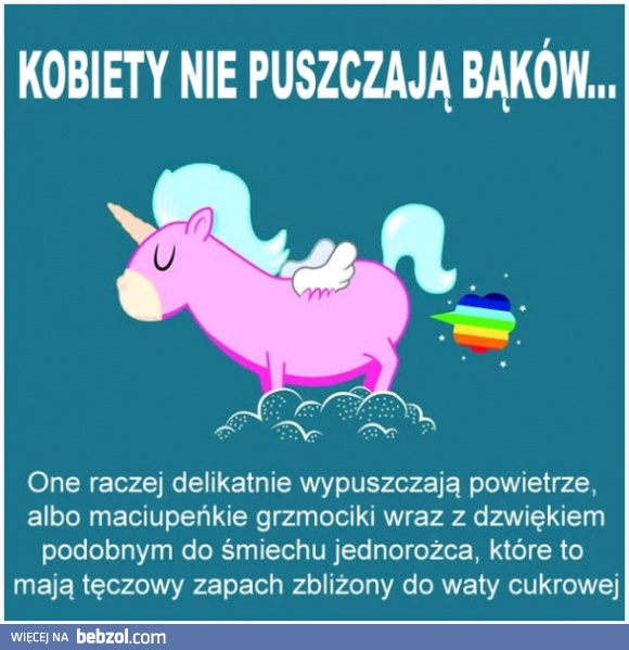 Kobiety nie puszczają bąków