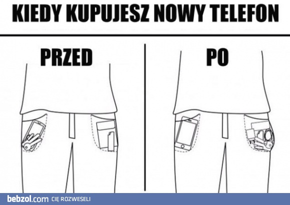 Kiedy kupujesz nowy telefon