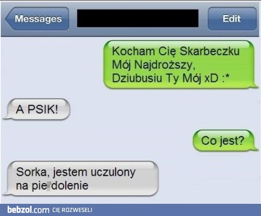 Słodki SMS