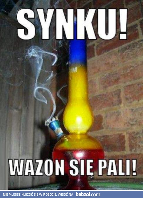 Wazon się pali