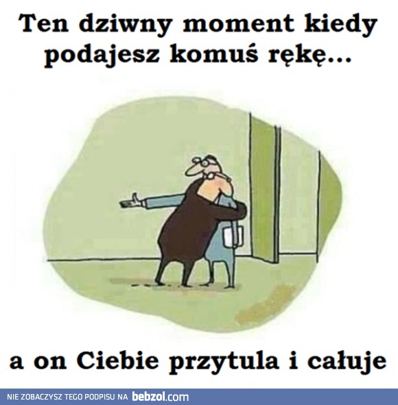 Niezręcznie wyszło