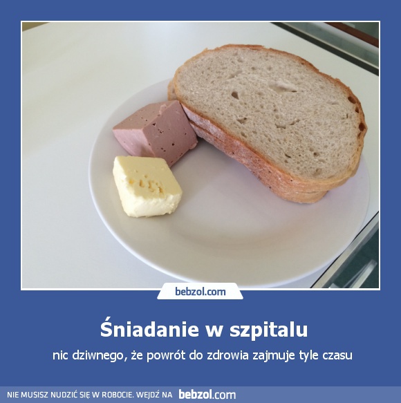 Śniadanie w szpitalu