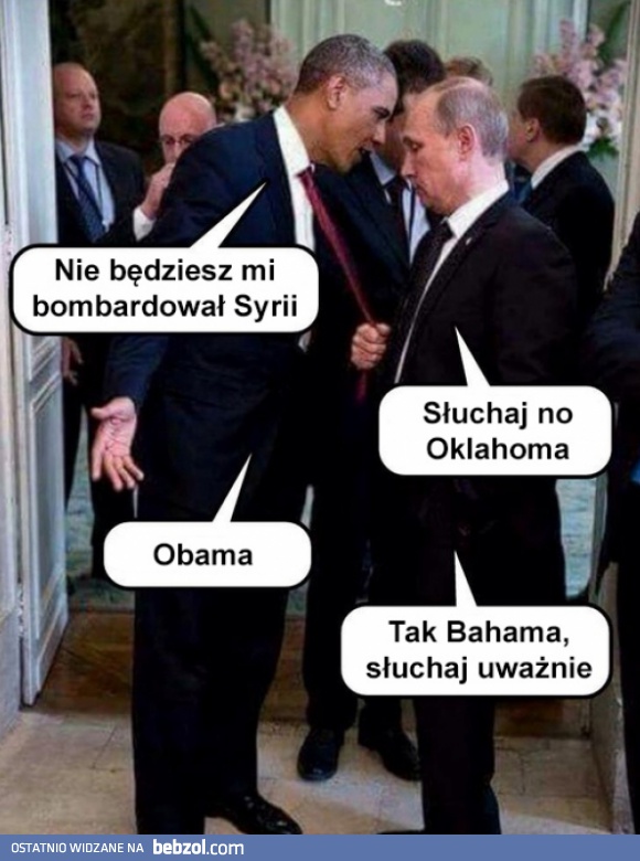 Rozmowa Obamy z Putinem 