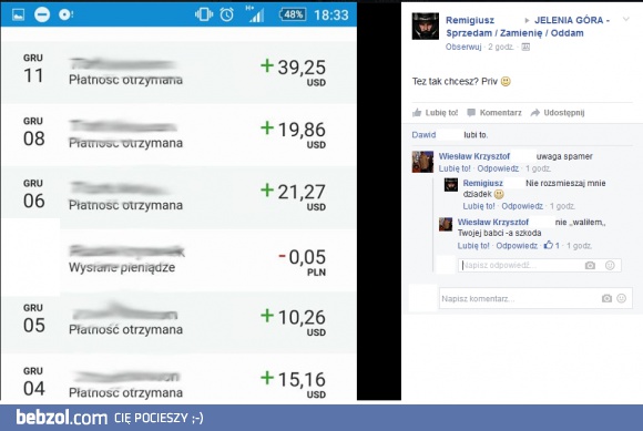 Mistrzowska riposta dziadka!