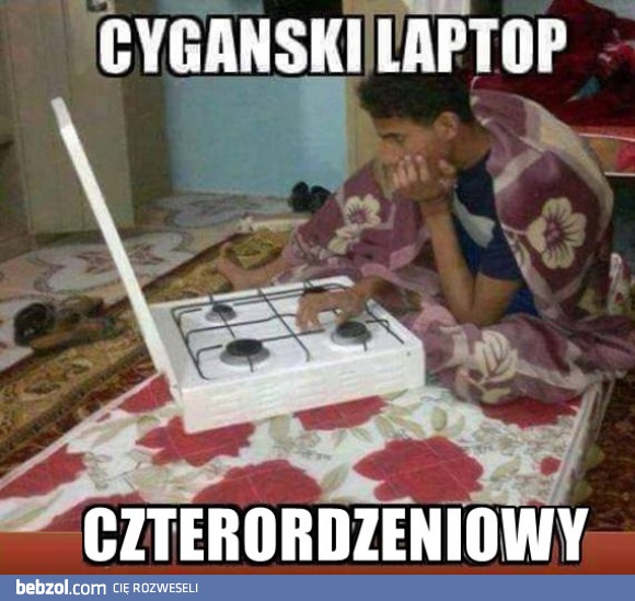 Cygański laptop