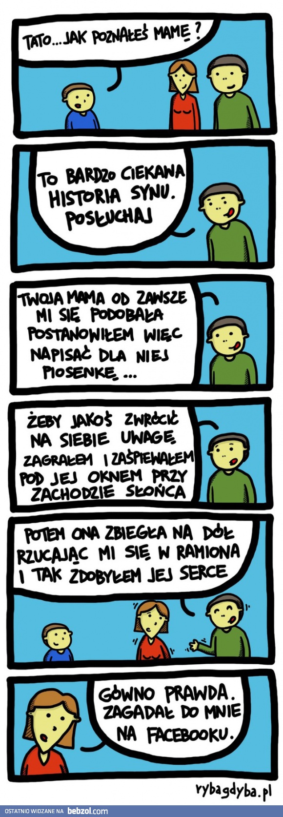 Tato, jak poznałeś mamę?