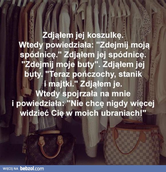 I wtedy powiedziała...