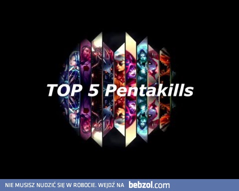 LOL Top 5 Pentakills of League of legends PRE-SEASON 6