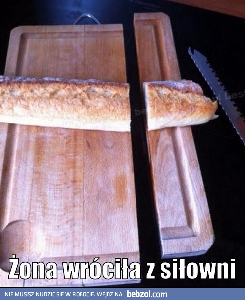 Żona wróciła z siłowni