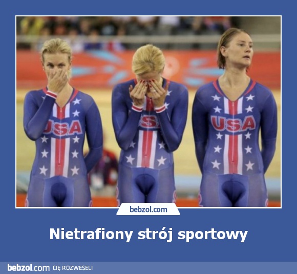 Nietrafiony strój sportowy 