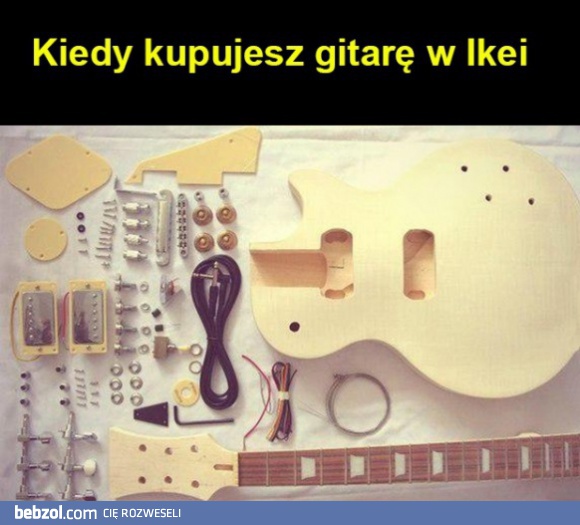 Gitara z IKEI