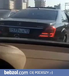 Oryginalny sposób podziękowania na drodze