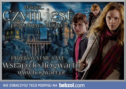 Hogwart czeka tuż za rogiem