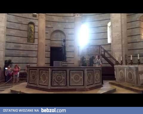 Włoskie Baptysterium o niesamowitej akustyce 