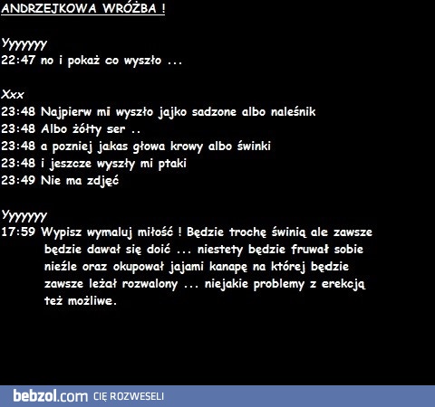 Andrzejkowa Wróżba