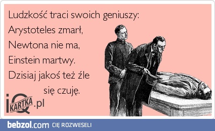 Geniusze odchodzą