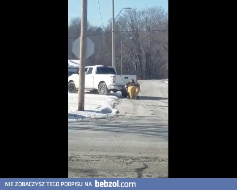 Holowanie bardzo dużego ładunku