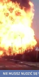 Dzisiejszy wybuch gazu na stacji w Topólce