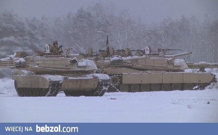 US Army Abrams in Action in Poland