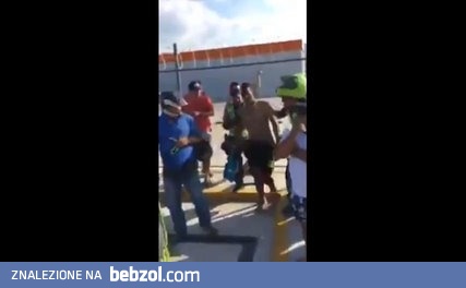 Aresztowany złodziej trafiony celnym rzutem kamieniem 