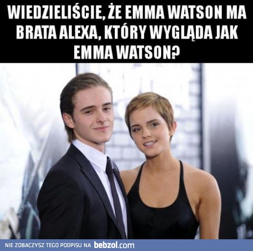 Brat Emmy Watson