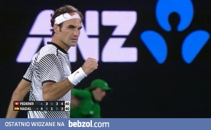 Niewiarygodna wymiana z finału Federer - Nadal