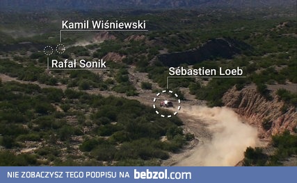 Dakar 2017 - ułamki sekund od czołowego zderzenia