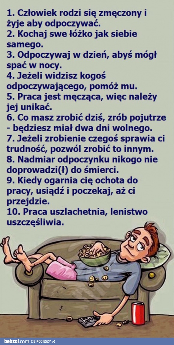 10 przykazań człowieka